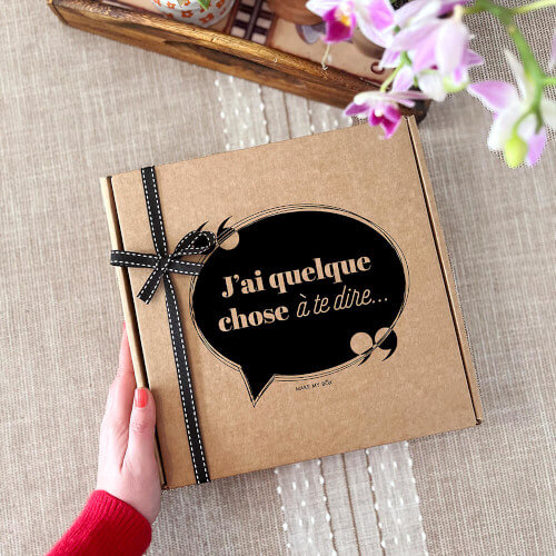 Design J'ai quelque chose à te dire