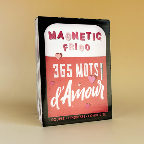 365 mots d'amour à aimanter sur le frigo pour les couples