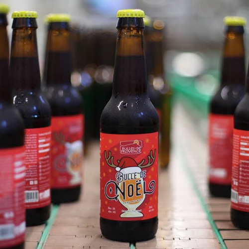 Bière de Noël Bio – Bulles de Provence (Brune, 33 cl)