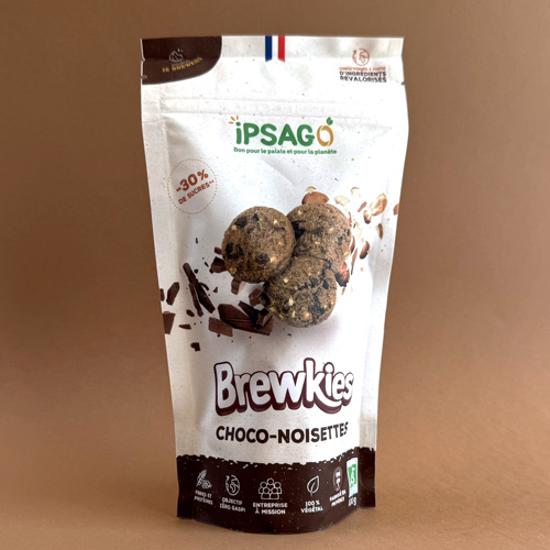 Sachet de cookies Brewkies - Choco noisette