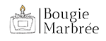 Bougie marbrée