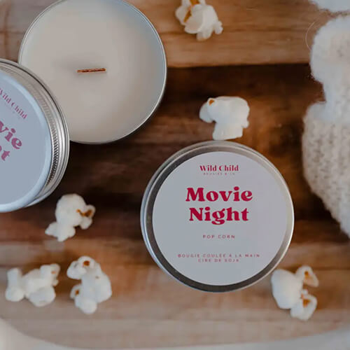 Mini bougie Pop corn