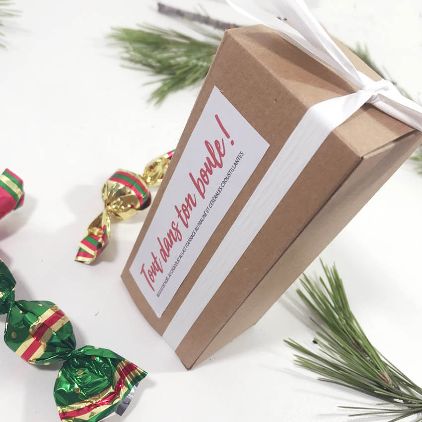 Boule céréales enrobées Noël 2024