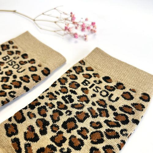 Chaussettes Bisous - Léopard