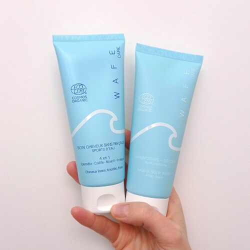 Duo Bien-être peau et cheveux spécial sport d'eau