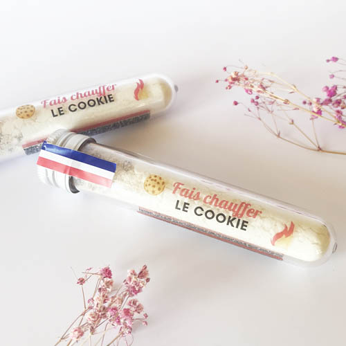 Fiole Cookie "Fais chauffer le cookie" au Lion