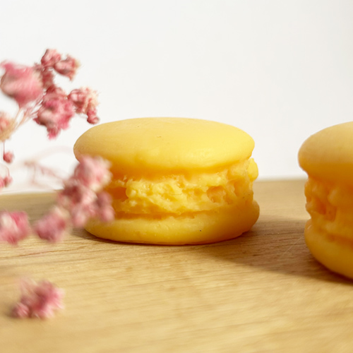 Fondant macaron - Pina Colada