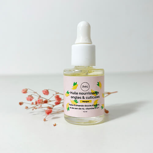 Huile nourrissante ongles & cuticules parfum mangue