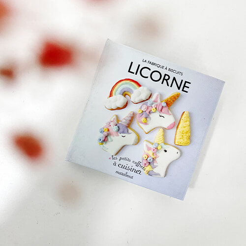Coffret biscuits licorne - emporte-pièces et recettes