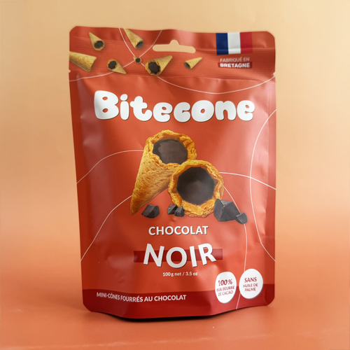 Mini cônes fourrés au chocolat noir : la meilleure partie de la glace !