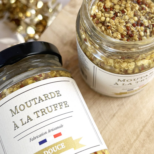 Moutarde artisanale à la Truffe du Périgord