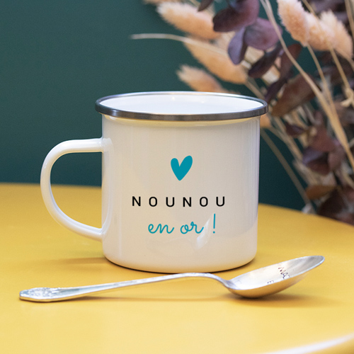 Mug - Nounou en or