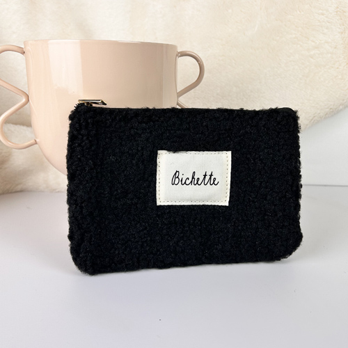 Pochette Bichette - Bouclette noire