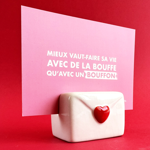 Porte-photo “Lettre d’amour”