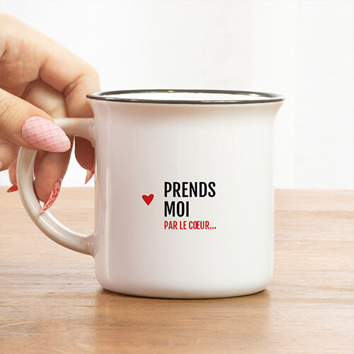 Mug -  Prends moi par le coeur