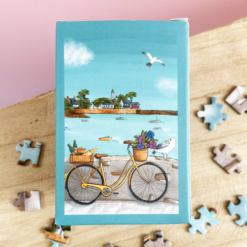 Mini puzzle "Retour de marché"