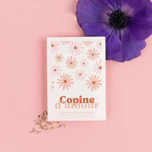 Sachet de graines Copine d'amour - Coquelicot bio