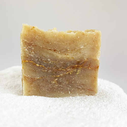 Savon artisanal apaisant Un air de Campagne - Avoine, Amande et Miel