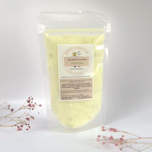 Sucre aromatisé - Pistache