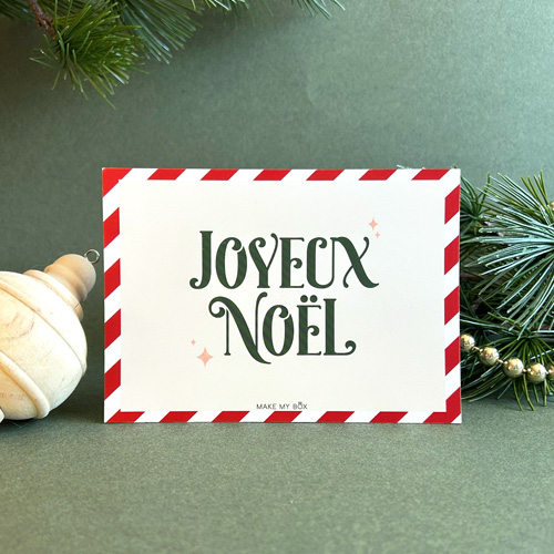 Carte - Joyeux Noël