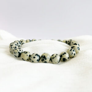 Bracelet Jaspe dalmatien