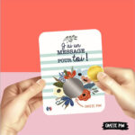 Carte à gratter - Tu vas être grande soeur