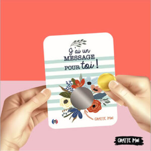 Carte à gratter - Tu vas être Papi