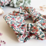 Chouchou liberty fleuri