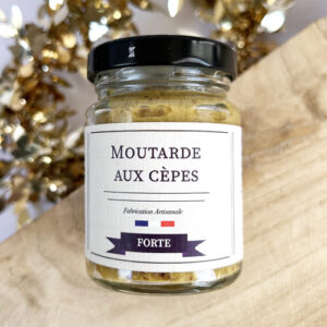 Moutarde artisanale aux Cèpes du Périgord