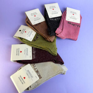 Chaussettes à paillettes Bichette