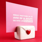 Porte-photo “Lettre d’amour”